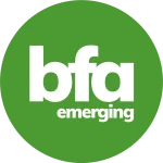 The BFA Emerging Logo PNG